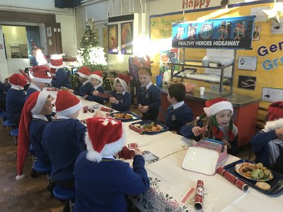 Image of Year 3 Christmas Dinner