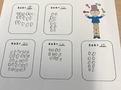 Image of Year 1 Arrays doubling and halving
